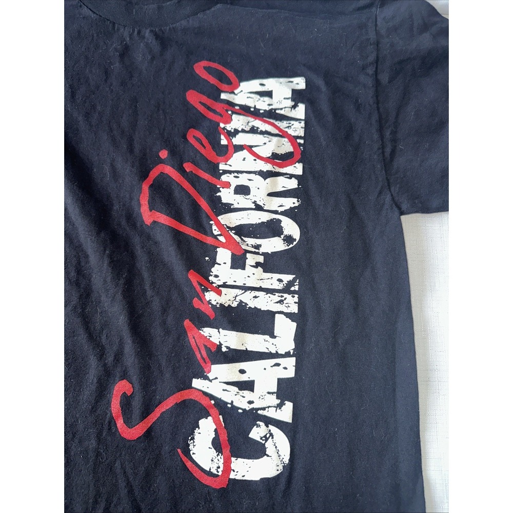 Black San Diego,Ca T Shirt‎ Men's Large - Picture 2 of 5